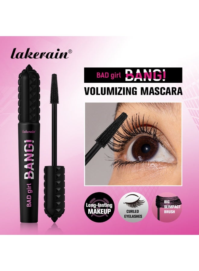 lakerain Badgal Bang Volumising Mascara Black, 8.5g - Image 4